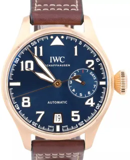 IWC Big Pilot IW500909 Red gold Blue