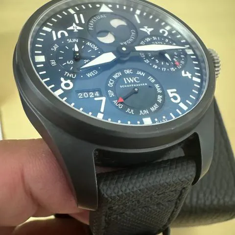 IWC Big Pilot IW503001 46.5mm Ceramic Blue 9