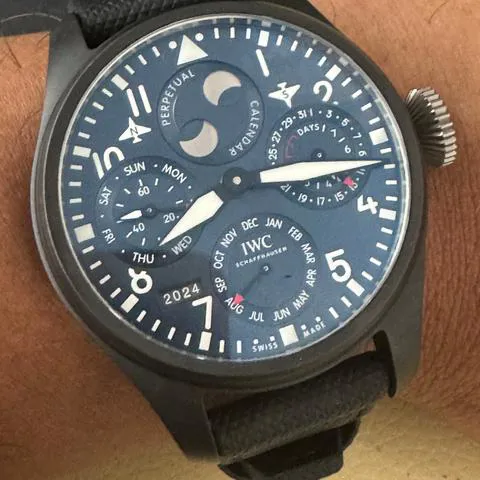 IWC Big Pilot IW503001 46.5mm Ceramic Blue 11