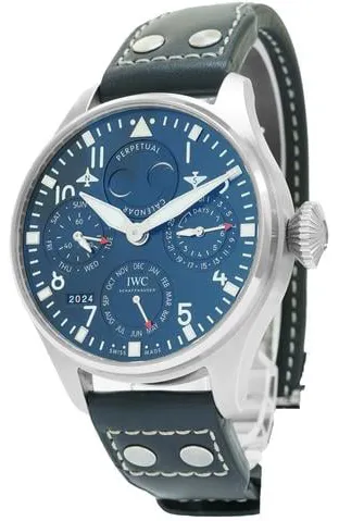 IWC Big Pilot IW503605 46mm Stainless steel Blue 1