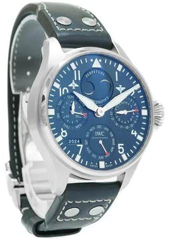 IWC Big Pilot IW503605 46mm Stainless steel Blue 2