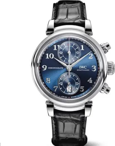 IWC Da Vinci IW393402 42mm Stainless steel Blue