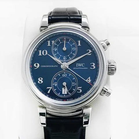 IWC Da Vinci IW393402 42mm Stainless steel Blue