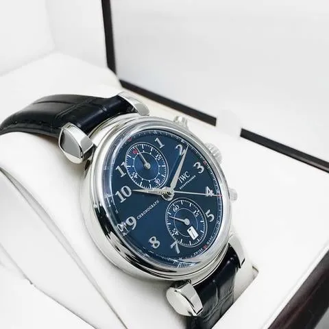 IWC Da Vinci IW393402 42mm Stainless steel Blue 1