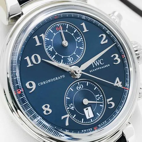 IWC Da Vinci IW393402 42mm Stainless steel Blue 3