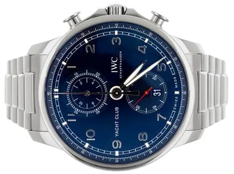 IWC Portugieser IW390701 44.5mm Stainless steel Blue 1