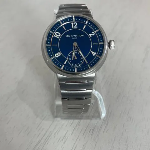 Louis Vuitton Tambour W1ST20 40mm Stainless steel Blue 7