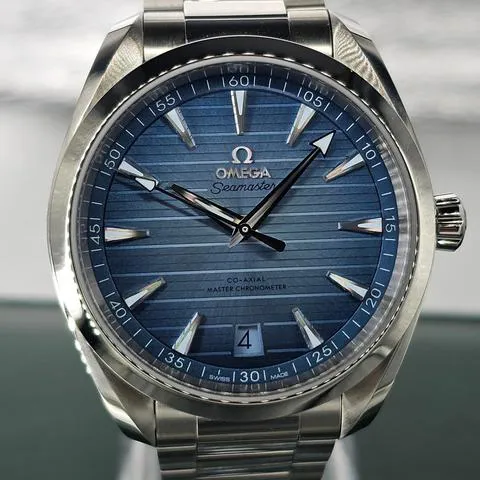 Omega Aqua Terra 150M 220.10.41.21.03.005 41mm Stainless steel Blue