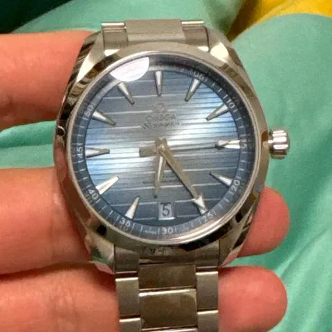 Omega Aqua Terra 150M 220.10.41.21.03.005 41mm Stainless steel Blue 4