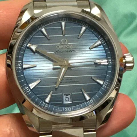 Omega Aqua Terra 150M 220.10.41.21.03.005 41mm Stainless steel Blue 5