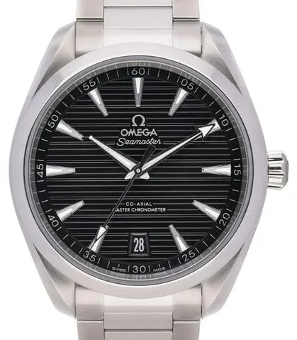 Omega Aqua Terra 220.10.41.21.01.001 41mm Stainless steel Black