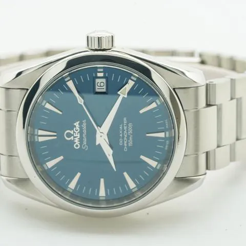 Omega Aqua Terra 2504.80 36mm Stainless steel Blue 2