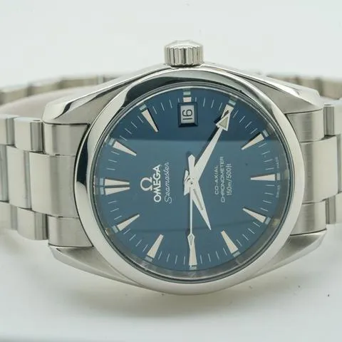 Omega Aqua Terra 2504.80 36mm Stainless steel Blue 10