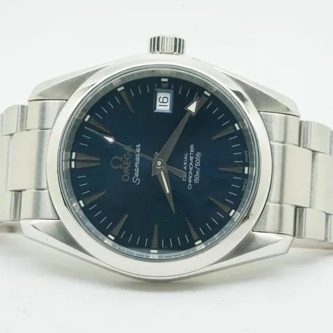 Omega Aqua Terra 2504.80 36mm Stainless steel Blue 14