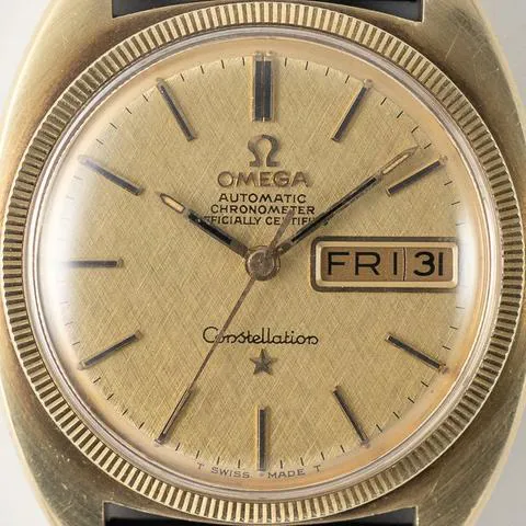 Omega Constellation Day-Date 168.029 35mm Stainless steel Linen 10