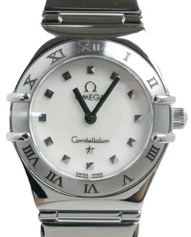 Omega Constellation Ladies 22.5mm Stainless steel White