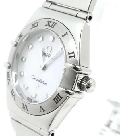 Omega Constellation Ladies 22.5mm Stainless steel White 1