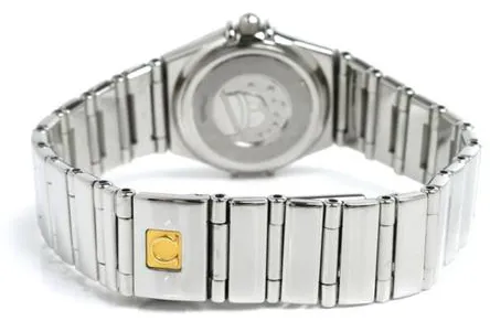 Omega Constellation Ladies 22.5mm Stainless steel White 5