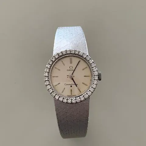 Omega Constellation Ladies 25mm White gold White 8