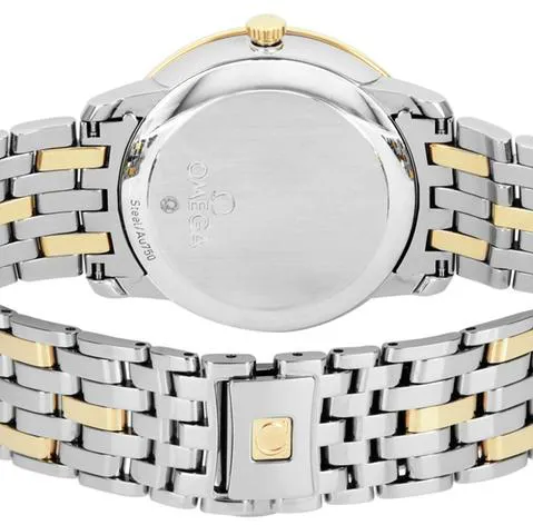 Omega De Ville 424.20.37.20.03.001 37mm Yellow gold and Stainless steel Blue 2