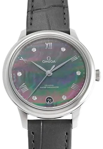 Omega De Ville 434.13.34.20.57.001 34mm Stainless steel Gray