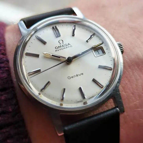 Omega Genève 166.0163 35mm Stainless steel Silver