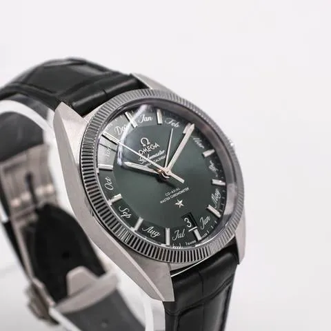 Omega Globemaster 130.33.41.22.10.001 41mm Stainless steel Green 2