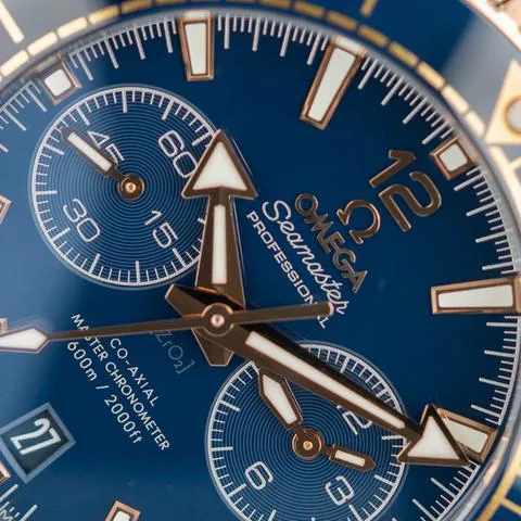 Omega Seamaster Planet Ocean 215.20.46.51.03.001 45.5mm Yellow gold and Stainless steel Blue 2