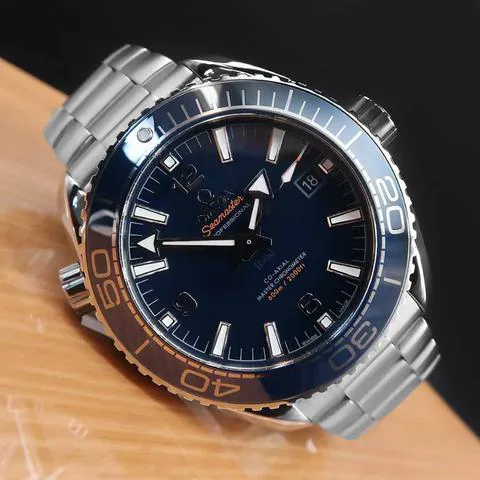 Omega Seamaster Planet Ocean 215.30.44.21.03.001 43.5mm Stainless steel Blue 2