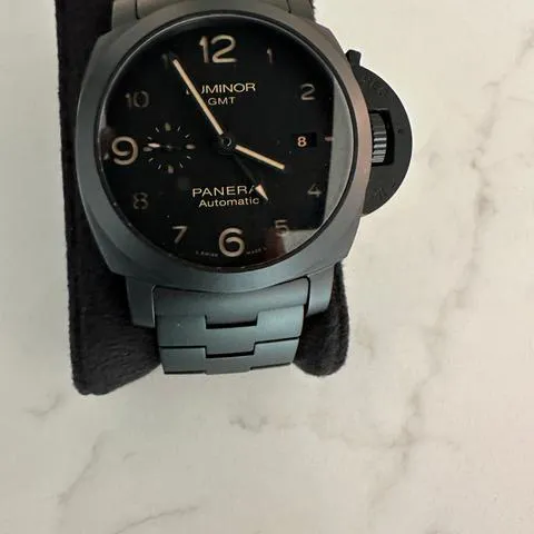 Panerai Luminor 1950 3 Days GMT Automa PAM 01438 44mm Ceramic Black 7