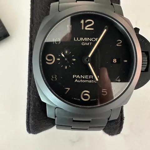 Panerai Luminor 1950 3 Days GMT Automa PAM 01438 44mm Ceramic Black 8