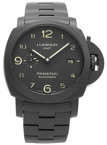 Panerai Luminor 1950 3 Days GMT Automa PAM 01438 44mm Ceramic Black