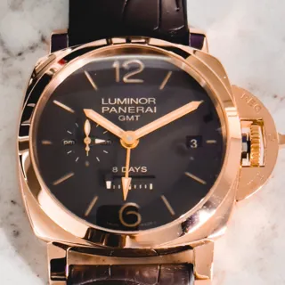 Panerai Luminor 1950 PAM 00576 Red gold Brown