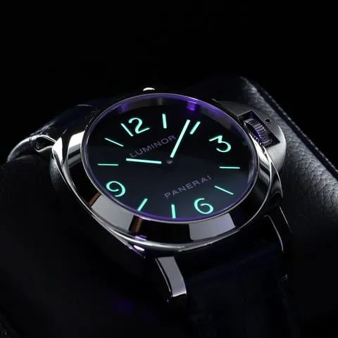 Panerai Luminor Base PAM 00112 44mm Stainless steel Black 7