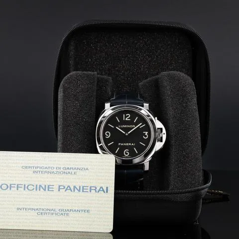 Panerai Luminor Base PAM 00112 44mm Stainless steel Black 12