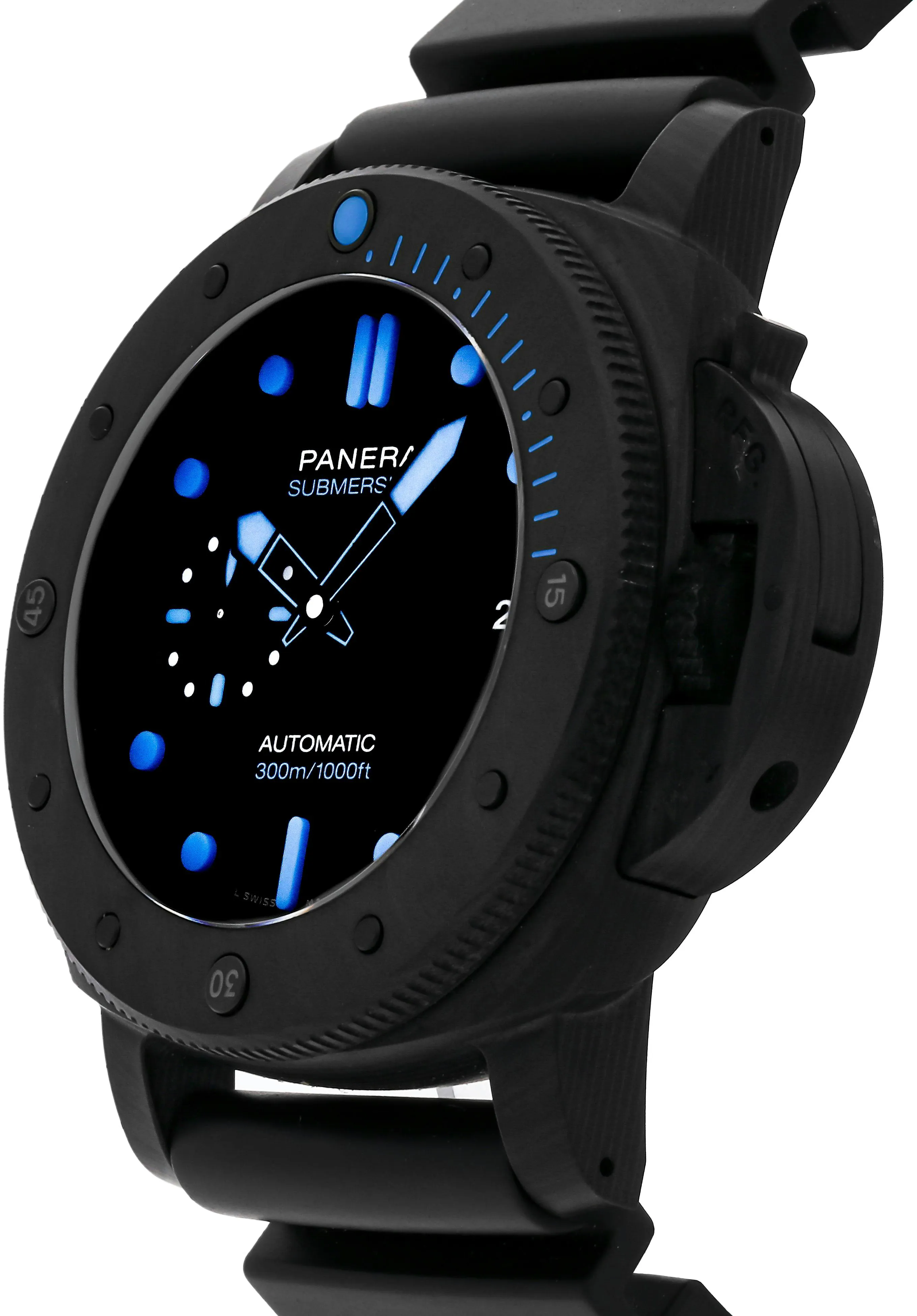 Panerai Luminor GMT Automatic PAM 01616 47mm Carbon fiber and Forged carbon Black 1