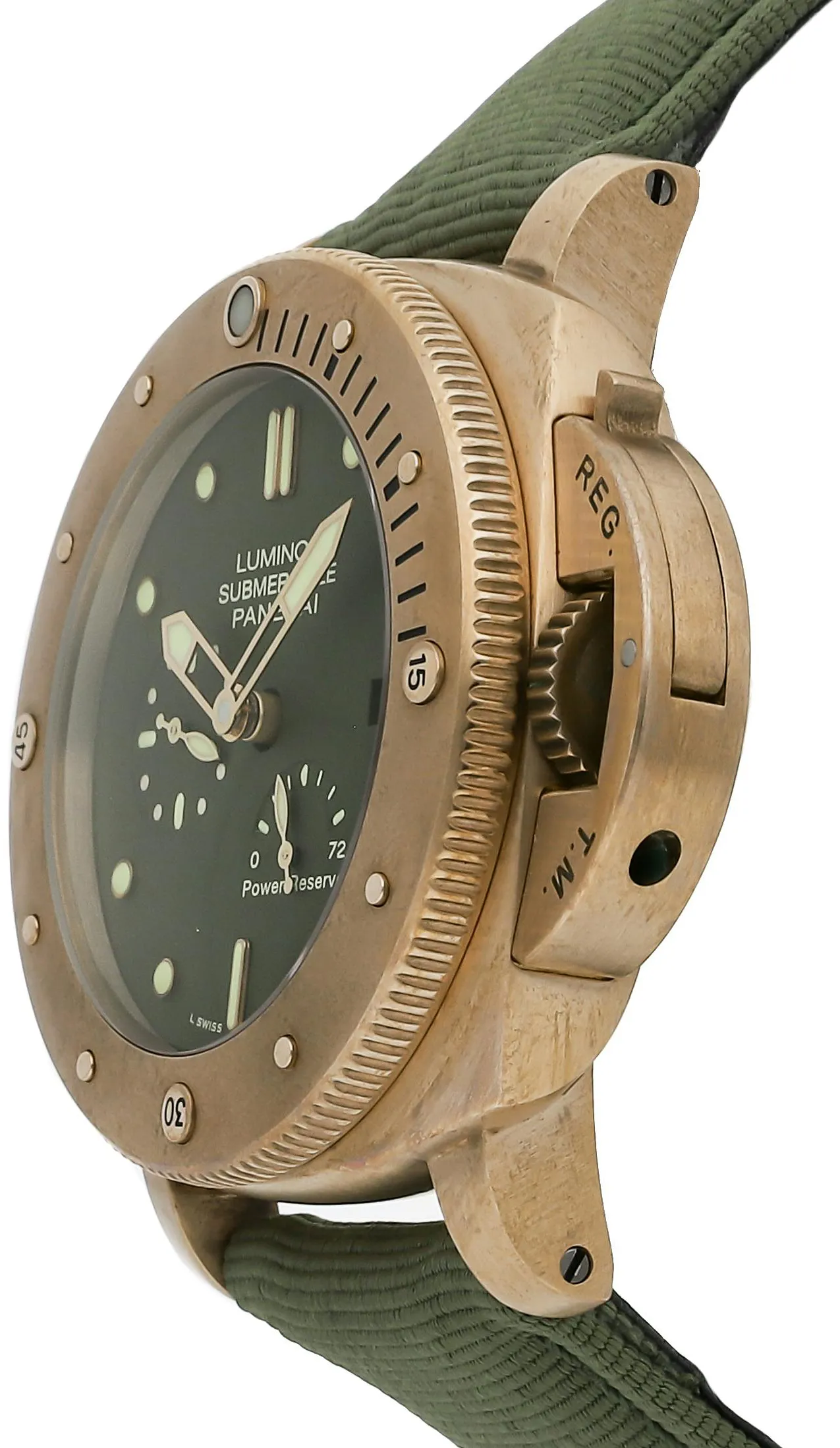 Panerai Submersible PAM 00507 47mm Bronze Green 1