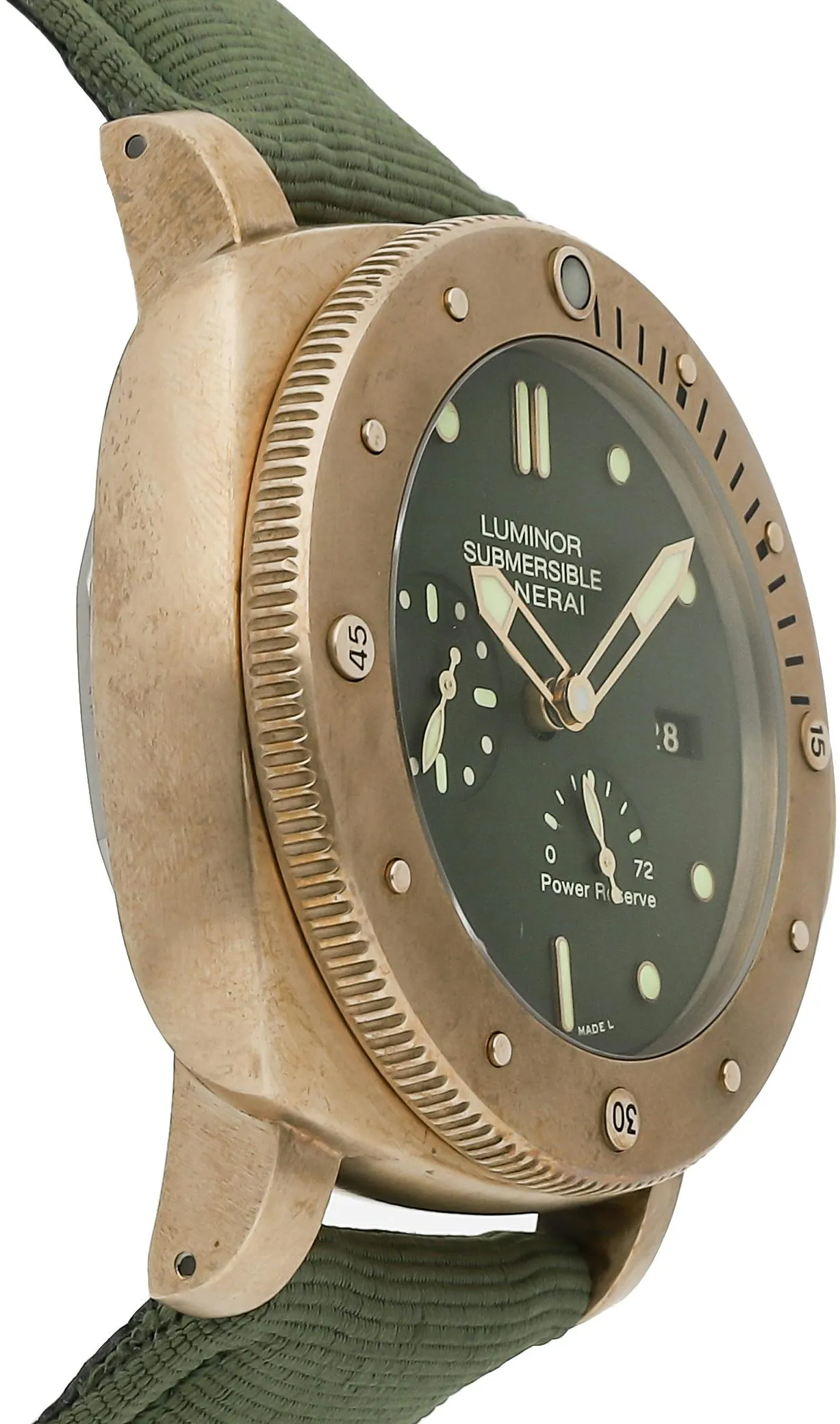 Panerai Submersible PAM 00507 47mm Bronze Green 2