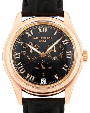 Patek Philippe Annual Calendar 5035R-001 37mm Rose gold Black