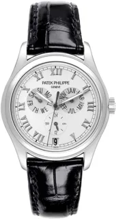 Patek Philippe Complications Annual Calendar 5035P-026 37mm Platinum Silver