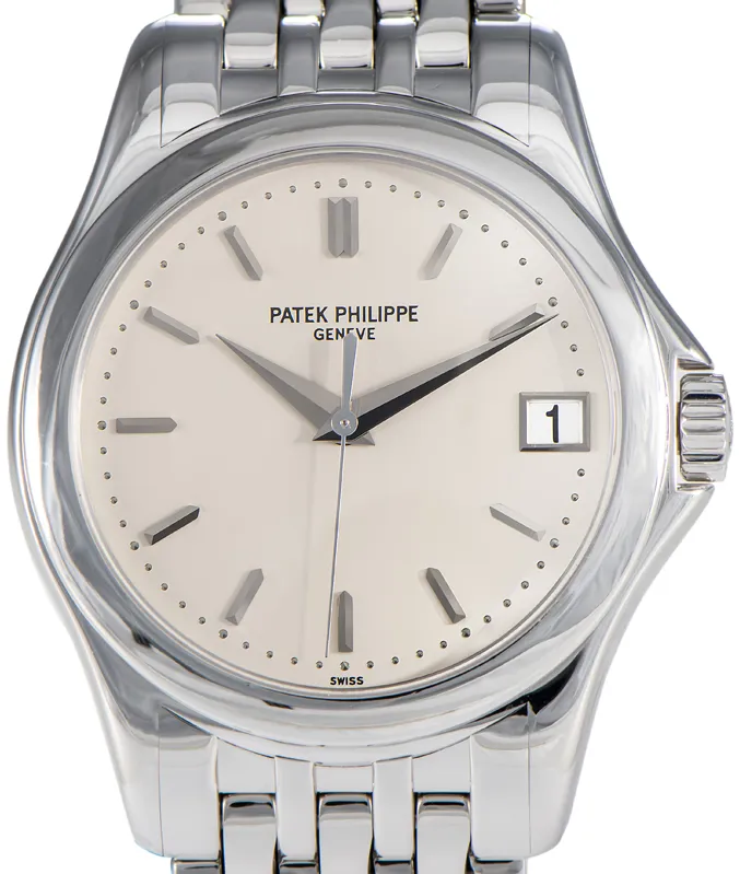 Patek Philippe Calatrava 5107/1G-001 37mm White gold Cream