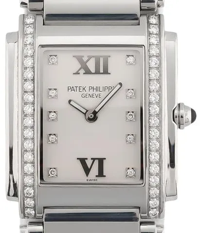 Patek Philippe Twenty~4 4910/10A-011 25mm Stainless steel White 1