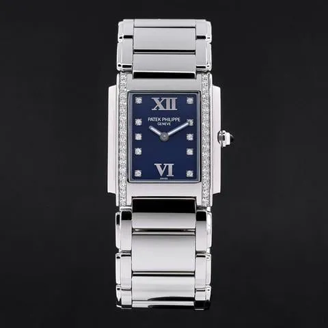 Patek Philippe Twenty~4 4910/10A-012 25mm Stainless steel Blue 3