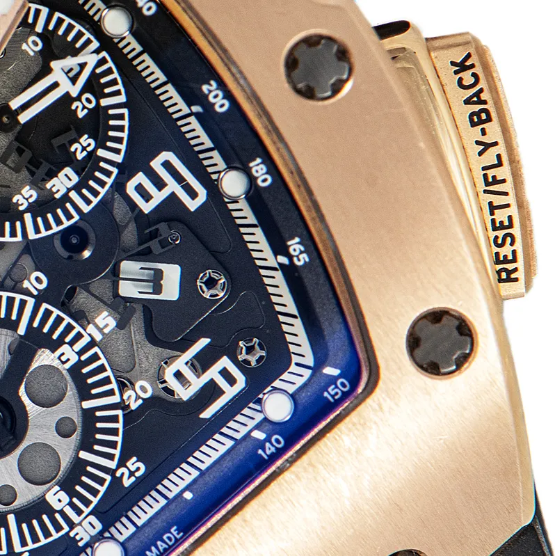 Richard Mille RM 011 RM011-02 45mm Rose gold and 18k rose gold Skeleonized 4