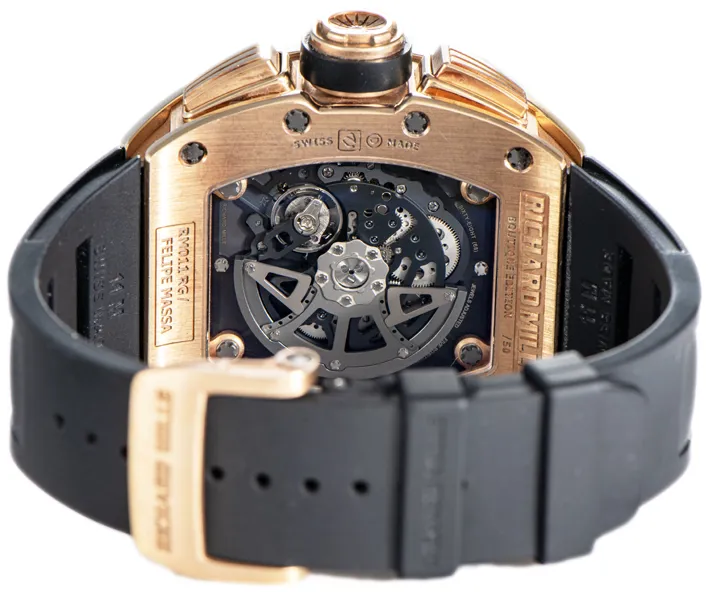 Richard Mille RM 011 RM011-02 45mm Rose gold and 18k rose gold Skeleonized 5