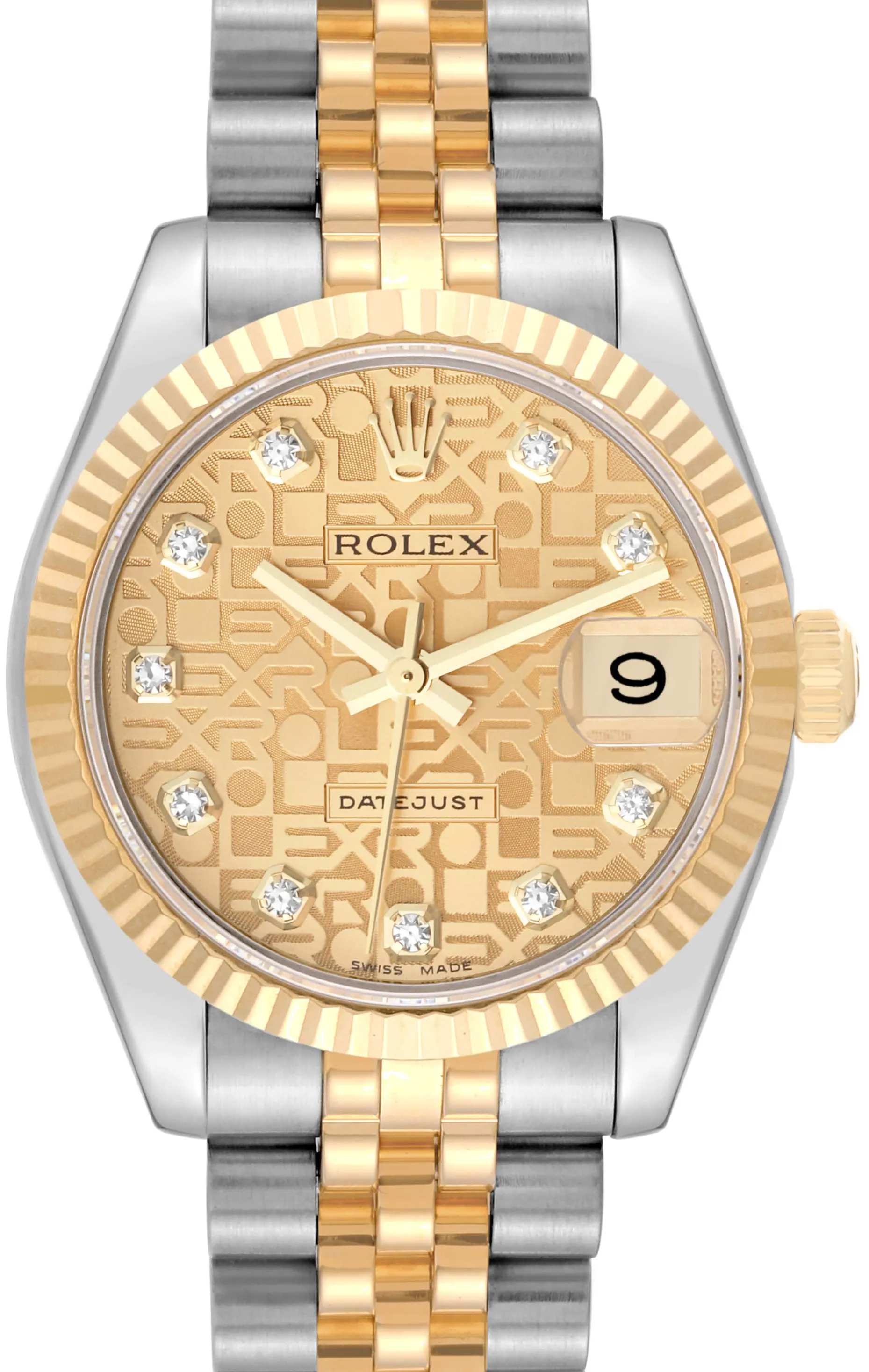 Rolex Datejust 31 178273 31mm Stainless steel Champagne anniversary jubilee