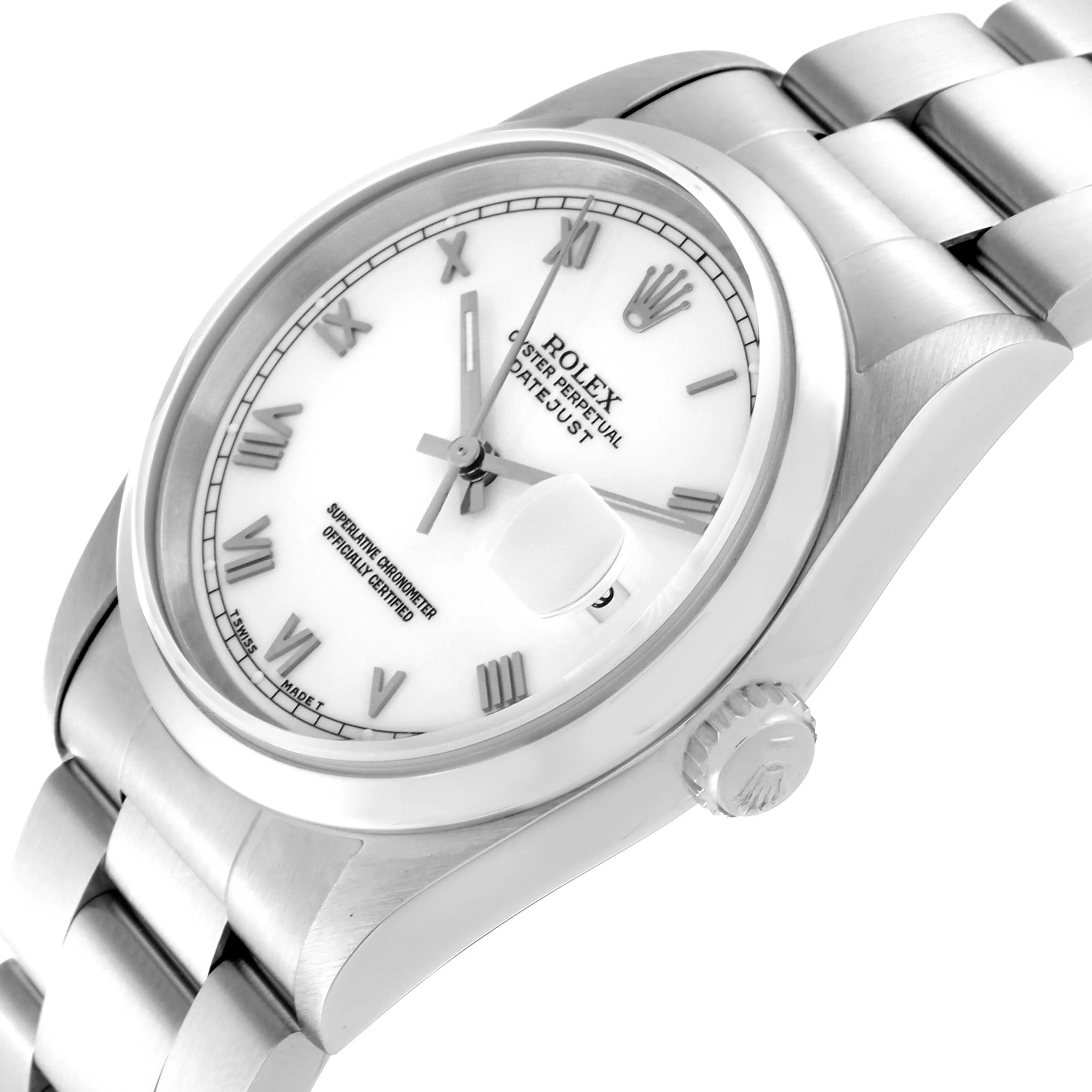 Rolex Datejust 36 16200 36mm Stainless steel White 5