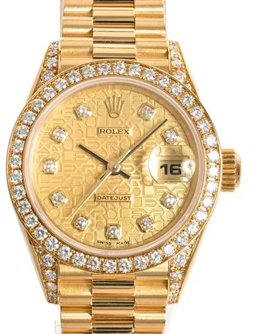 Rolex Datejust 69158G 26mm Yellow gold Gold