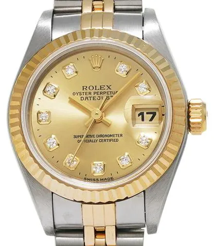 Rolex Datejust 69173G 26mm Yellow gold and Stainless steel Champagne 5