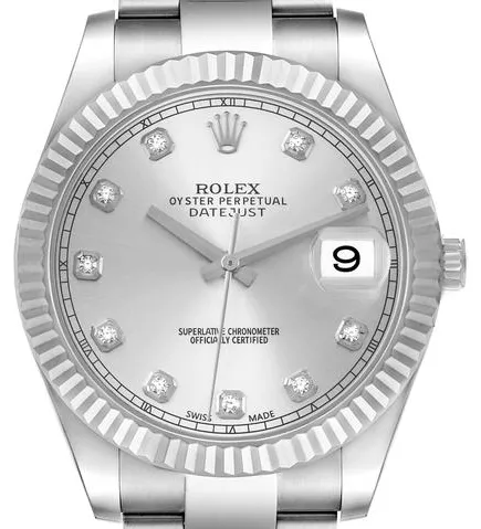 Rolex Datejust II 116334 41mm Stainless steel Silver 1